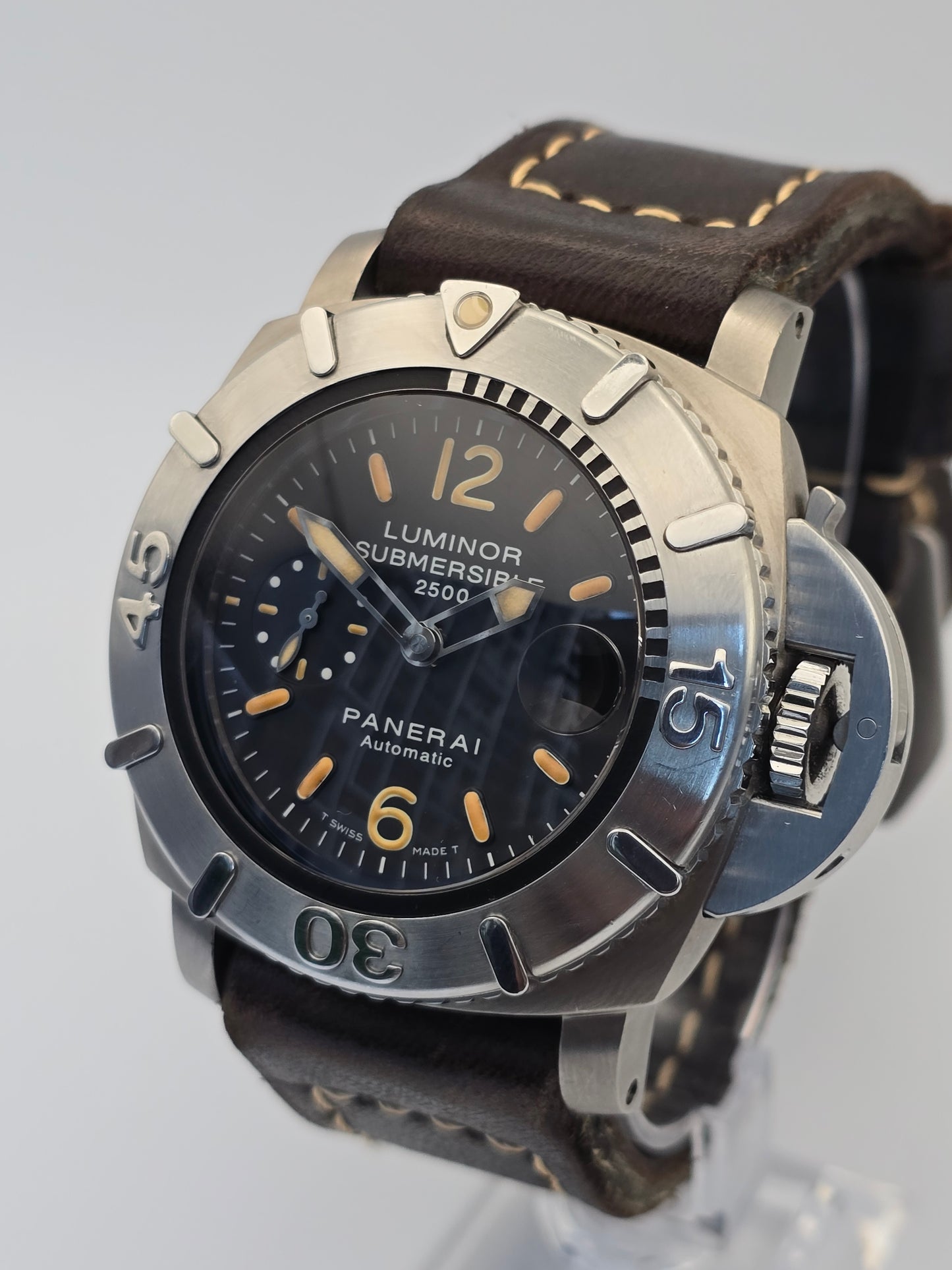 FULL SET Panerai Luminor Submersible 2500m 47mm Mens Watch PAM00194 with Box and Papers