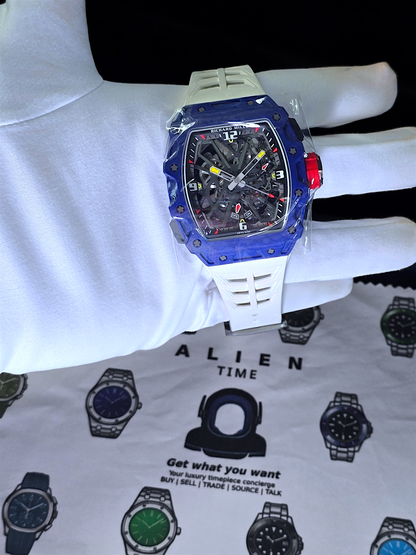 Richard Mille | Ref RM 35-03 | A Blue Carbon TPT "Rafael Nadal" Automatic Wristwatch