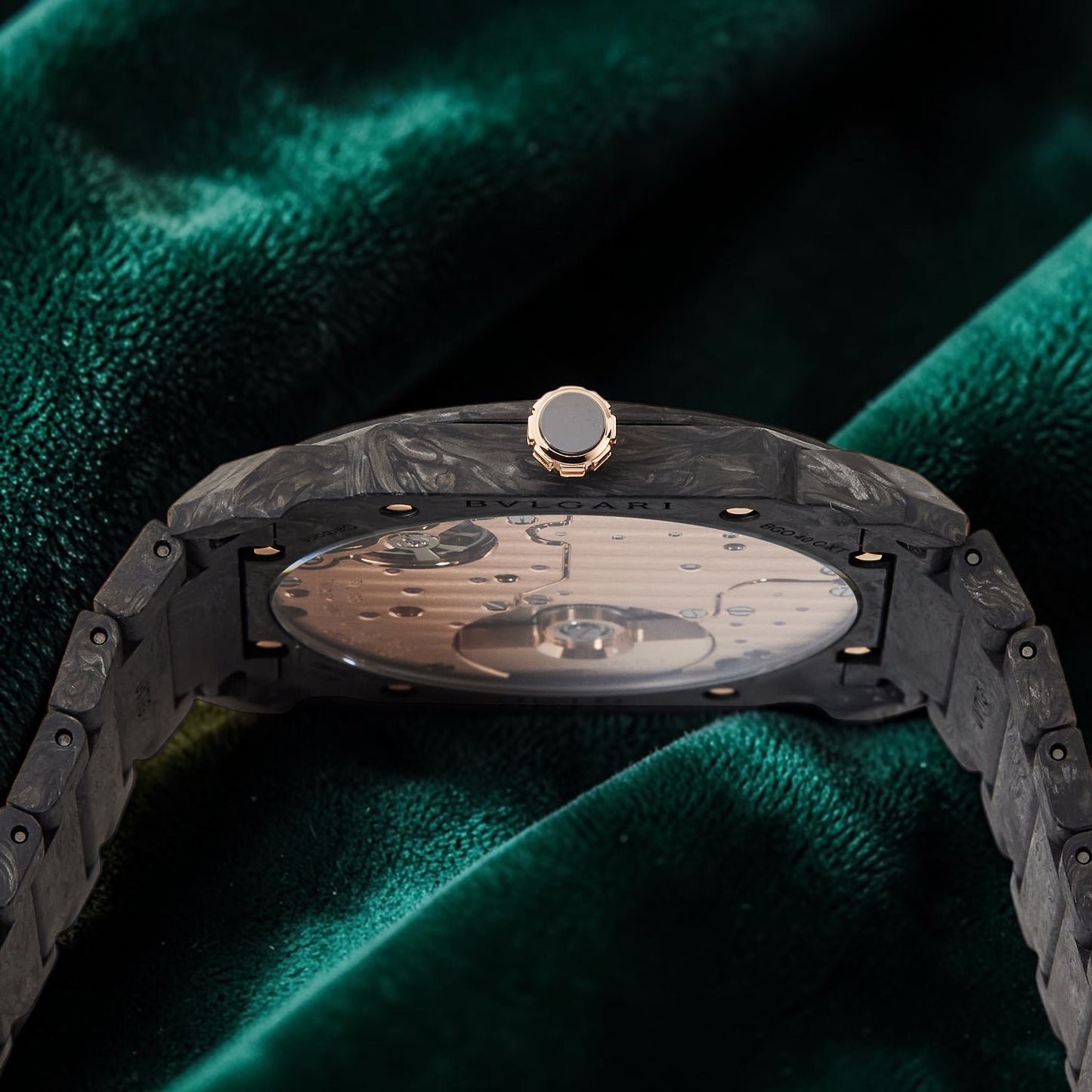 Bvlgari Octo Finissimo | Ref 103779 | A Rare Gold Carbon Ultra-thin Wristwatch