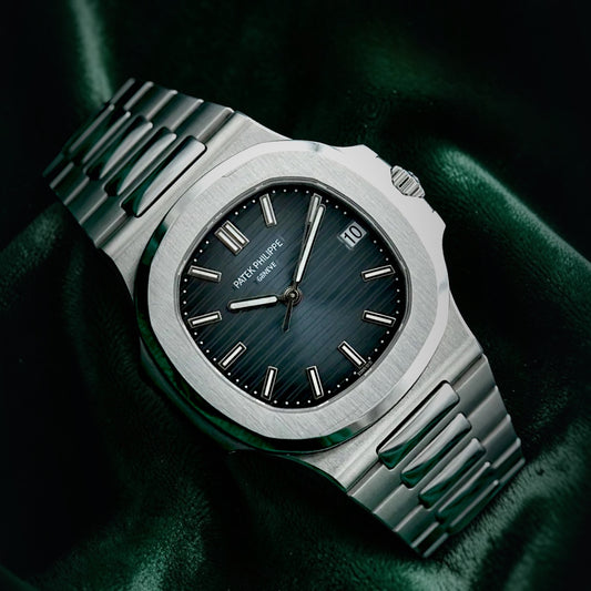 Patek Philippe Nautilus | Ref 5711/1A-010 | A Radial Blue Stainless Steel Automatic Wriswatch