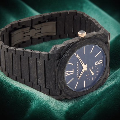 Bvlgari Octo Finissimo | Ref 103779 | A Rare Gold Carbon Ultra-thin Wristwatch