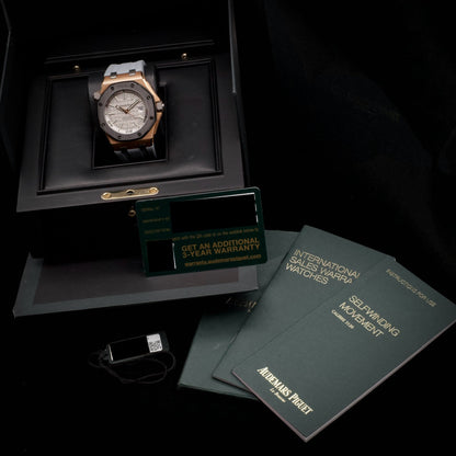 Audemars Piguet Royal Oak Offshore Diver, Ref 15711oi.oo.a006ca.01 | a Japan Limited Edition Rose Gold Wristwatch With Date