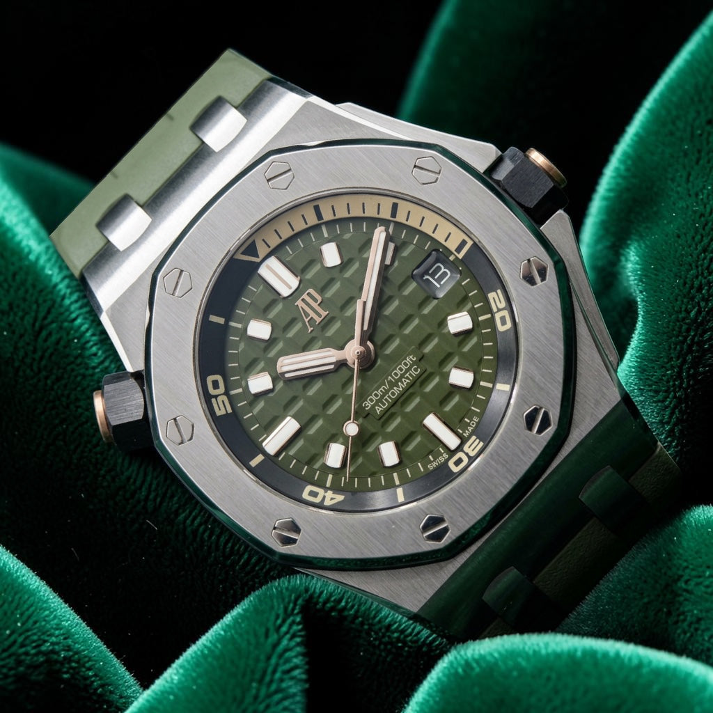Audemars Piguet Royal Oak Offshore Diver | Ref 15710ST.OO.A032CA.01 | A 42mm stainless steel automatic wristwatch with date