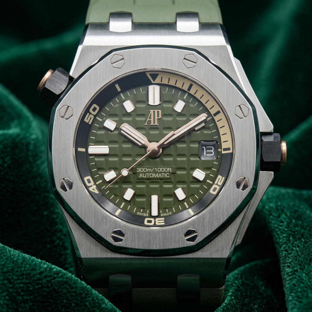 Audemars Piguet Royal Oak Offshore Diver | Ref 15710ST.OO.A032CA.01 | A 42mm stainless steel automatic wristwatch with date