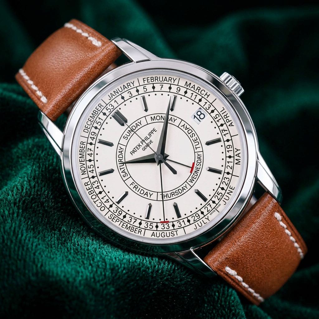 Patek Philippe Calatrava Weekly Calendar, Reference 5212a-001 | a Masterpiece Handwritten Stainless Steel Annual Calendar Wristwatch With Weekly Calendar