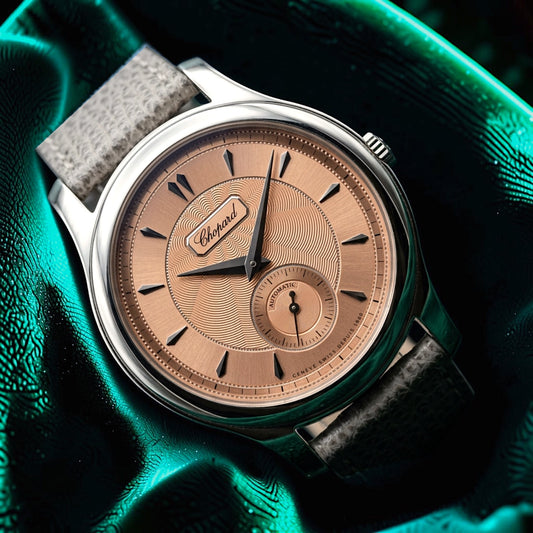 Chopard L.U.C 1860 | Ref. 168860-3003 | A Rare Salmon Dial Wristwatch