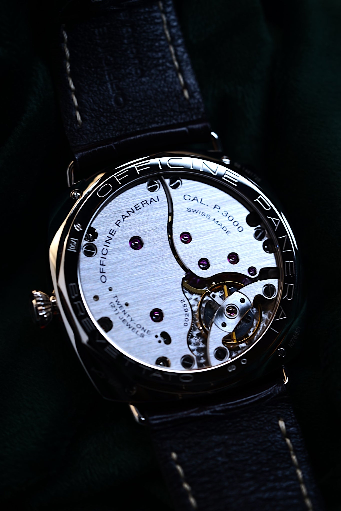 Panerai Radiomir 3 Days | Reference PAM00376| a Limited Edition White Gold Wristwatch With California Dial