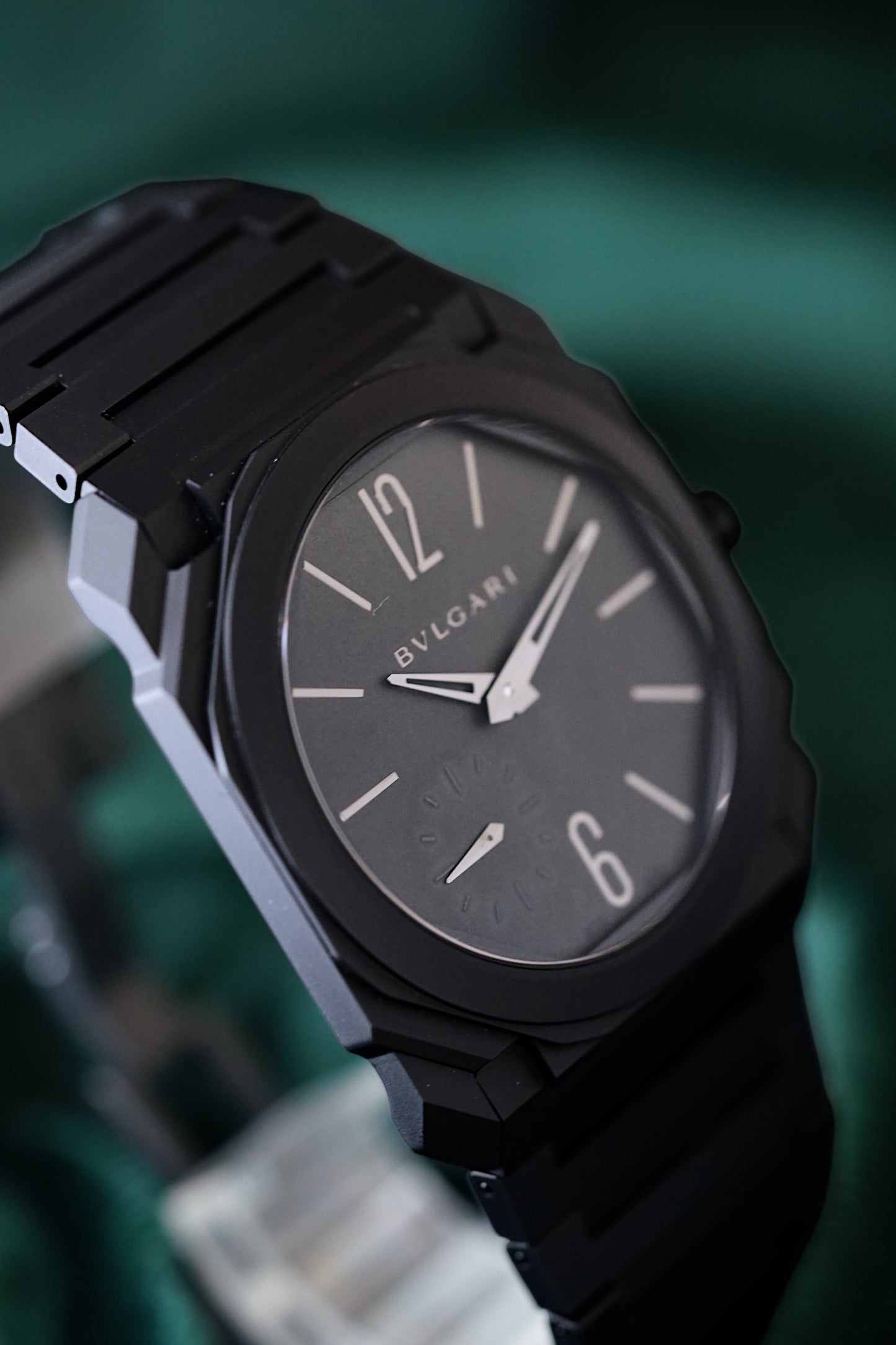 Bulgari Octo Finissimo | Ref 103077 | Black Sandblasted Ceramic Automatic Watch