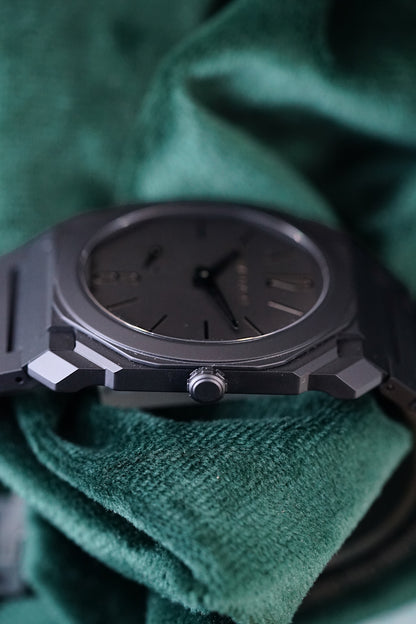 Bulgari Octo Finissimo | Ref 103077 | Black Sandblasted Ceramic Automatic Watch