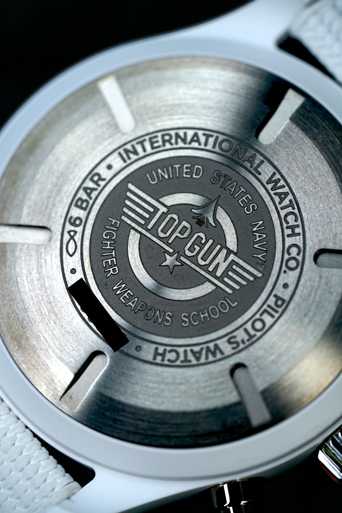IWC Top Gun Chronograph "Lake Tahoe" | Ref IW389105 | White Ceramic Black Dial