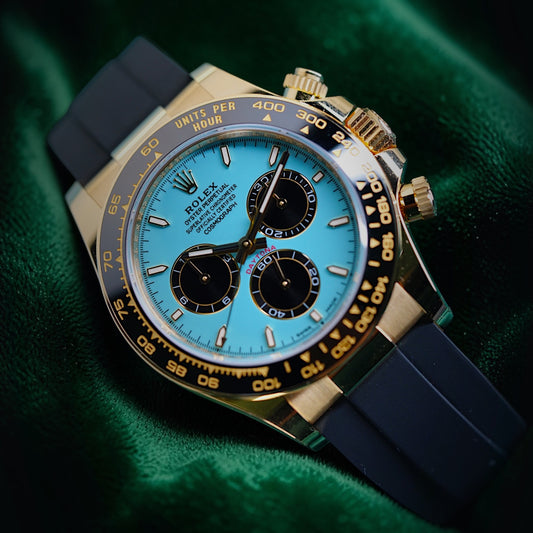 Rolex Cosmograph Daytona | Reference 126515ln | 'Alcaraz' Tiffany Turquoise Blue Dial 40mm Rose Gold Automatic Chronograph Wristwatch