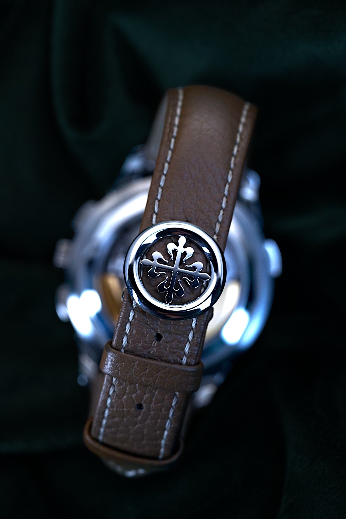 Patek Philippe Wordtimer | Ref 5935A-001 | A Salmon Dial Stainless Steel Flyback Chronograph World Time Comlication Wristwatch
