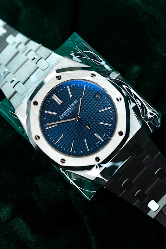 AUDEMARS PIGUET ROYAL OAK | JUMBO 'BLUE' | Ref: 15202 15202ST.OO.1240ST.01