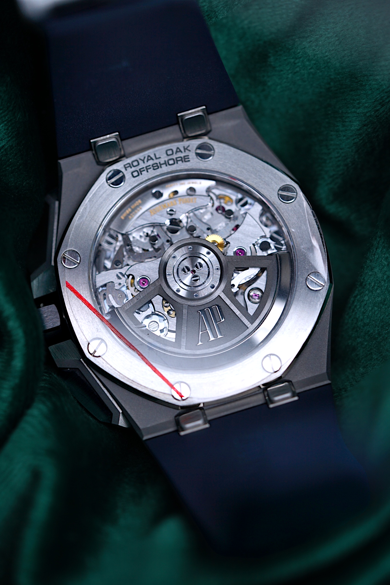 Audemars Piguet Royal Oak Offshore | Ref. 26420TI.OO.A027CA.01 | A 43mm Blue Dial Titanium Chronogaph Wristwatch