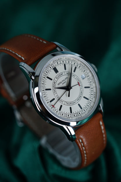 Patek Philippe Calatrava Weekly Calendar | Reference 5212a-001 | a Masterpiece Handwritten Stainless Steel Annual Calendar Wristwatch With Weekly Calendar