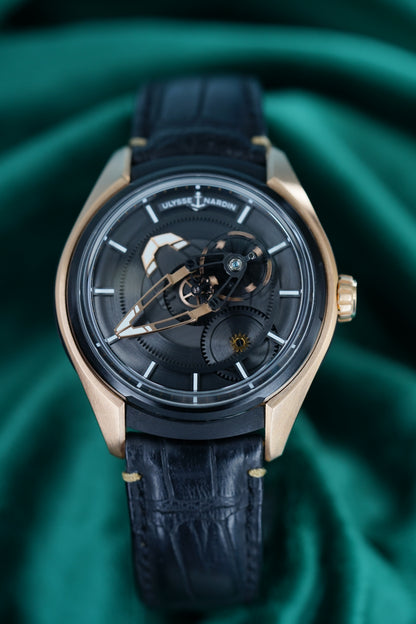Ulysse Nardin Freak X Rose Gold | Ref 2305-270/02 | A 18k Rose Gold 43mm Openworked Wrist Watch