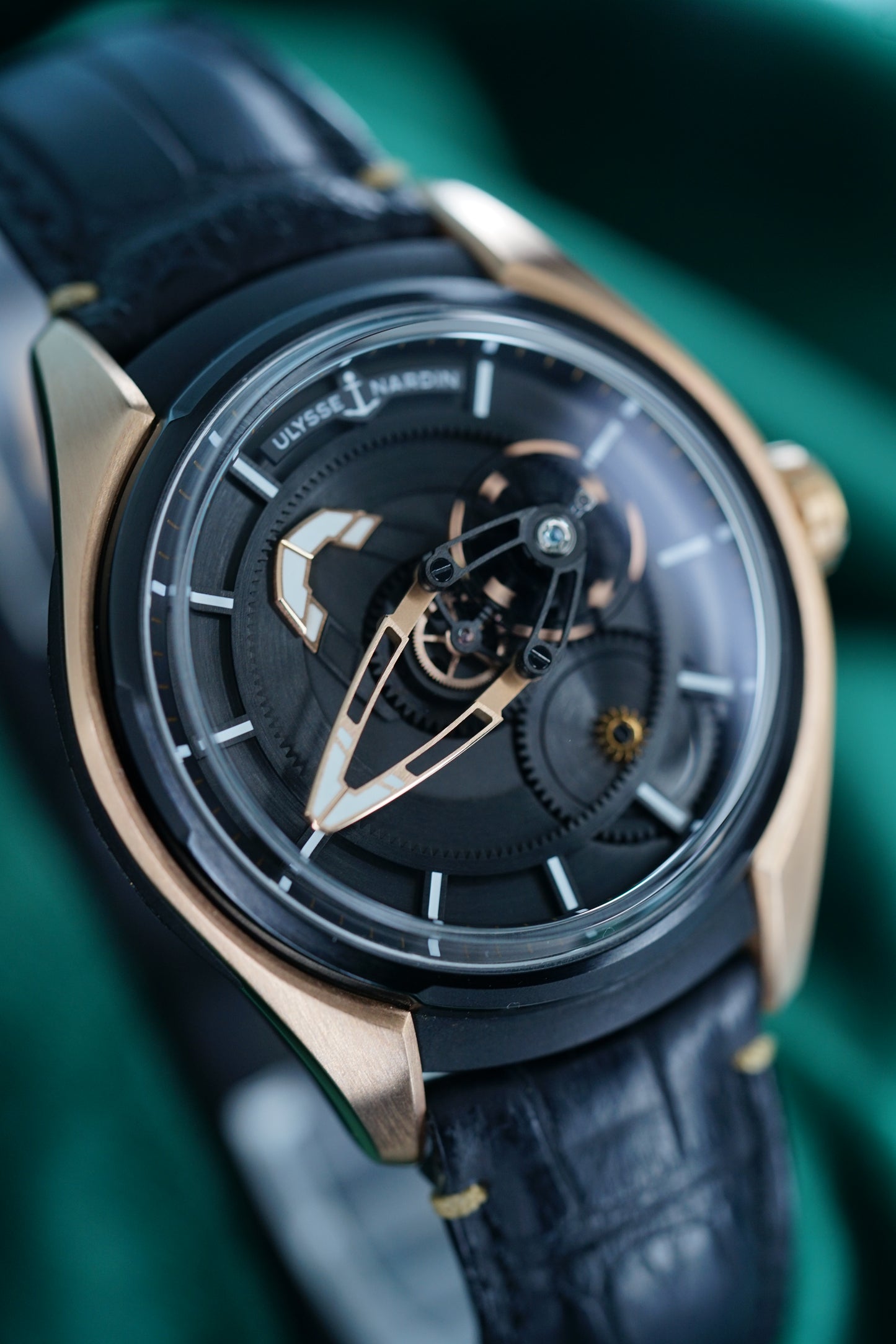 Ulysse Nardin Freak X Rose Gold | Ref 2305-270/02 | A 18k Rose Gold 43mm Openworked Wrist Watch