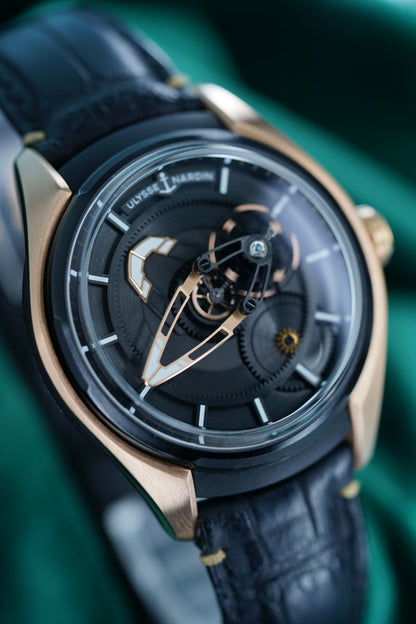 Ulysse Nardin Freak X Rose Gold | Ref 2305-270/02 | A 18k Rose Gold 43mm Openworked Wrist Watch