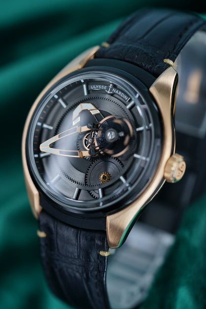 Ulysse Nardin Freak X Rose Gold | Ref 2305-270/02 | A 18k Rose Gold 43mm Openworked Wrist Watch