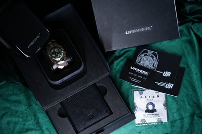 URWERK | Ref UR-100V | A Rare Avant-Garde Orbiting Satellite Bronze "T-Rex" Wristwatch