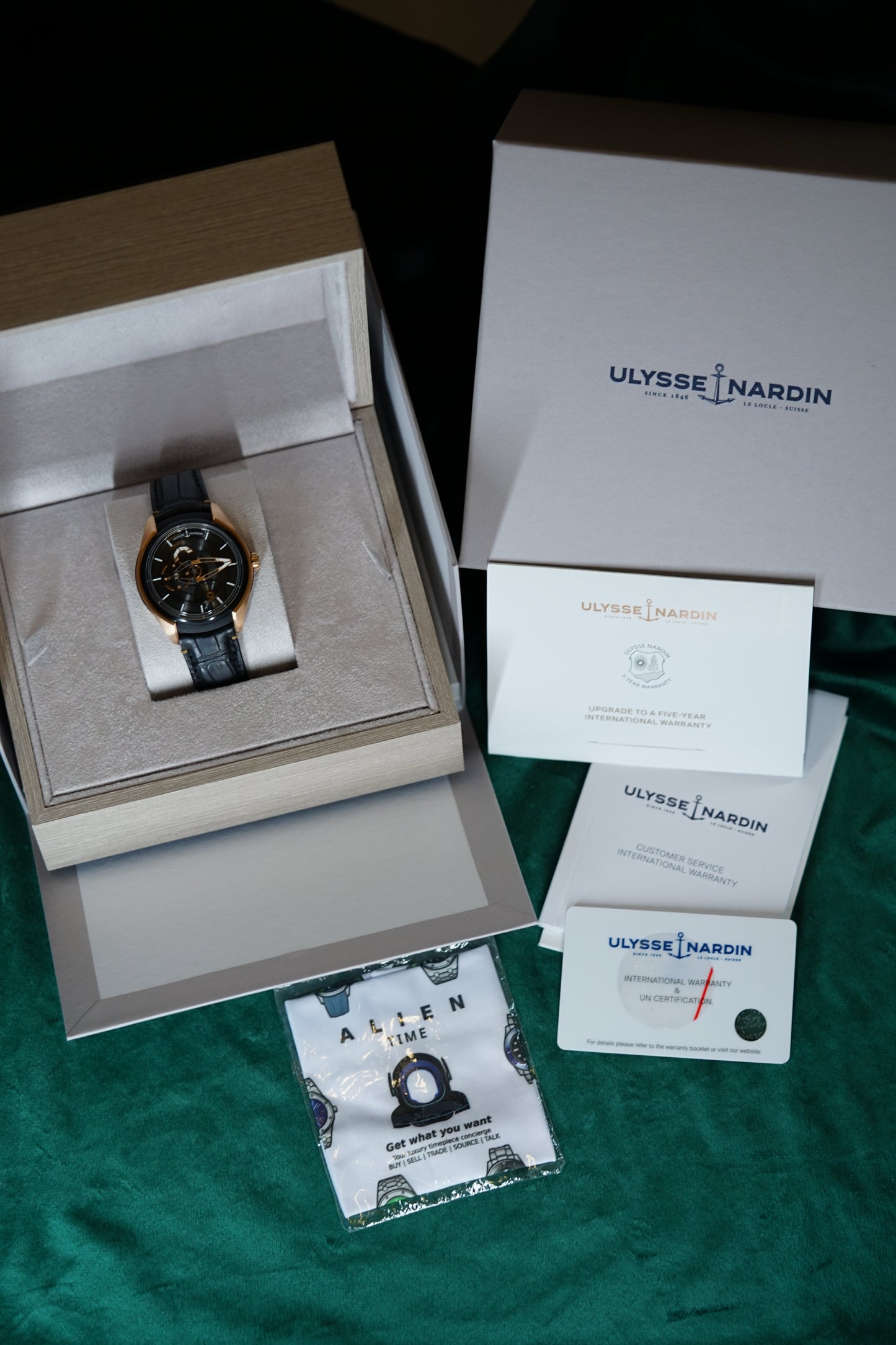 Ulysse Nardin Freak X Rose Gold | Ref 2305-270/02 | A 18k Rose Gold 43mm Openworked Wrist Watch