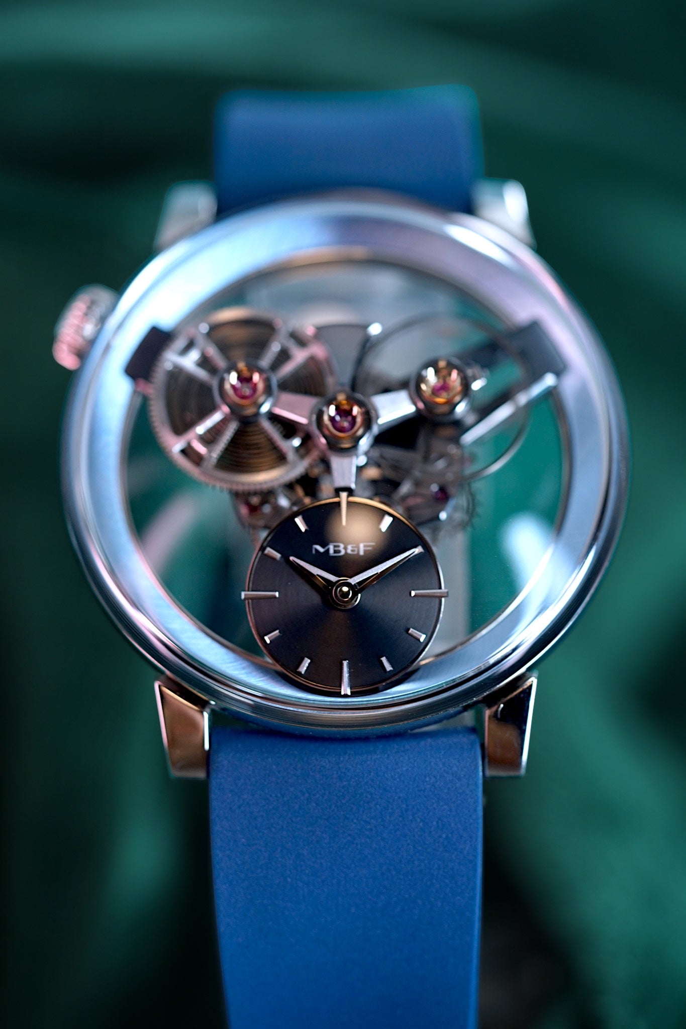MB&F SP ONE Platinum | Ref SP1.PL.B | A Rare Platinum Openworked Special Project Independent Watch