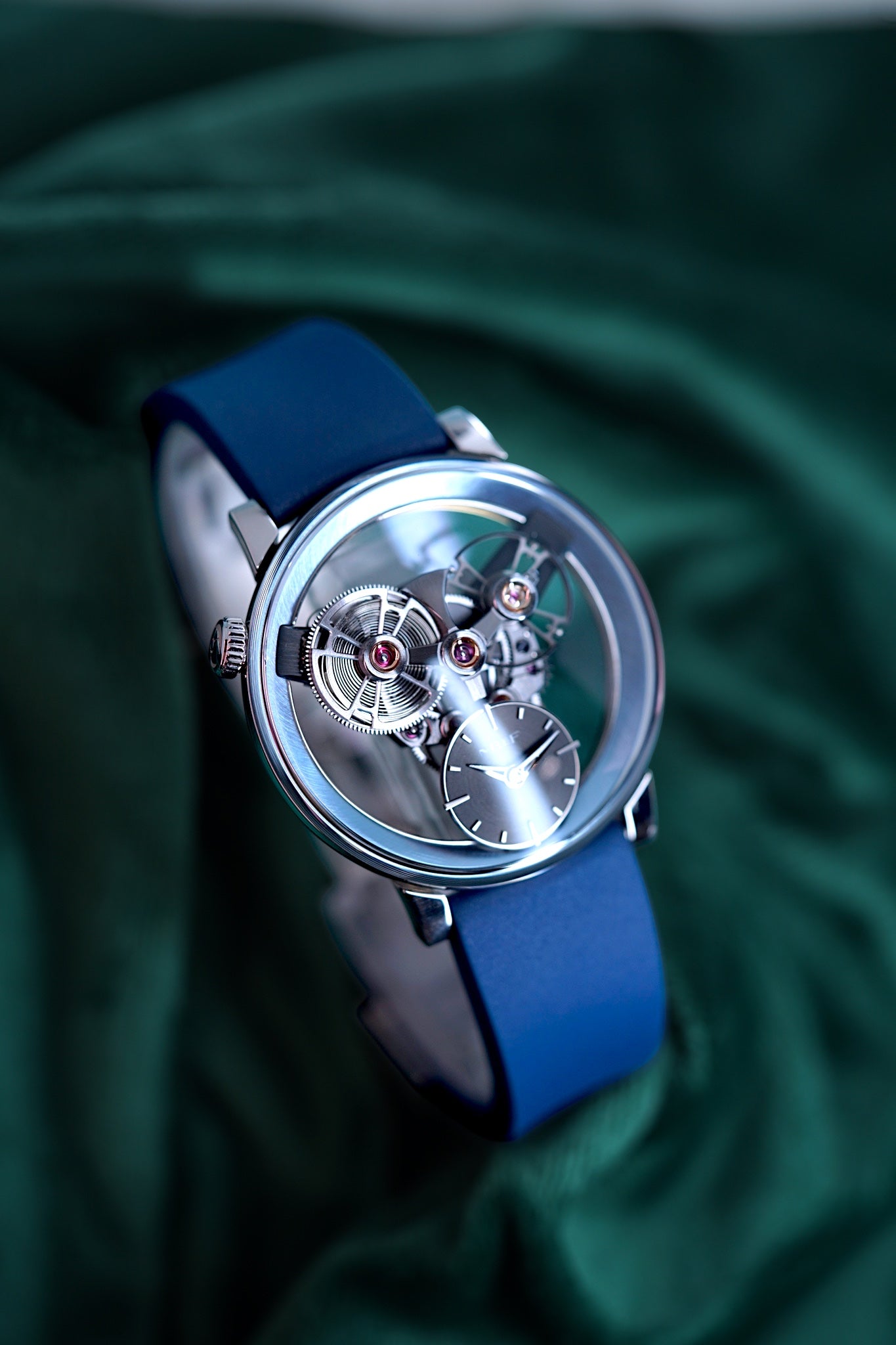 MB&F SP ONE Platinum | Ref SP1.PL.B | A Rare Platinum Openworked Special Project Independent Watch