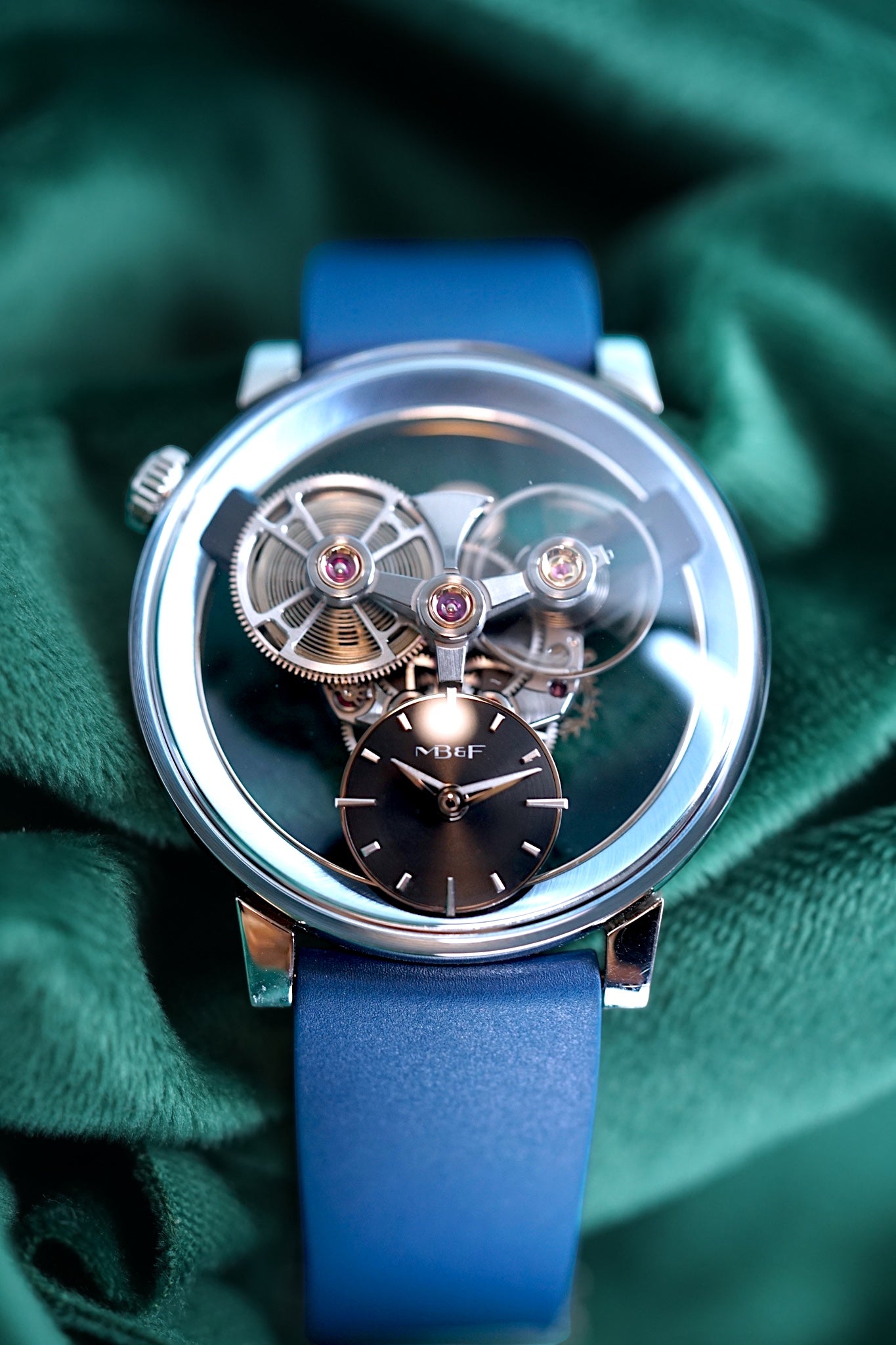 MB&F SP ONE Platinum | Ref SP1.PL.B | A Rare Platinum Openworked Special Project Independent Watch