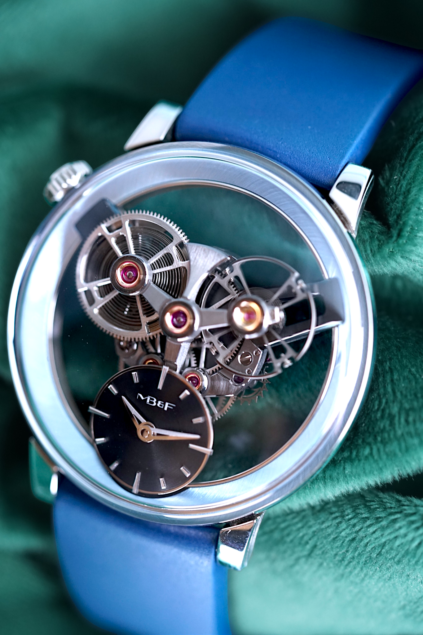 MB&F SP ONE Platinum | Ref SP1.PL.B | A Rare Platinum Openworked Special Project Independent Watch
