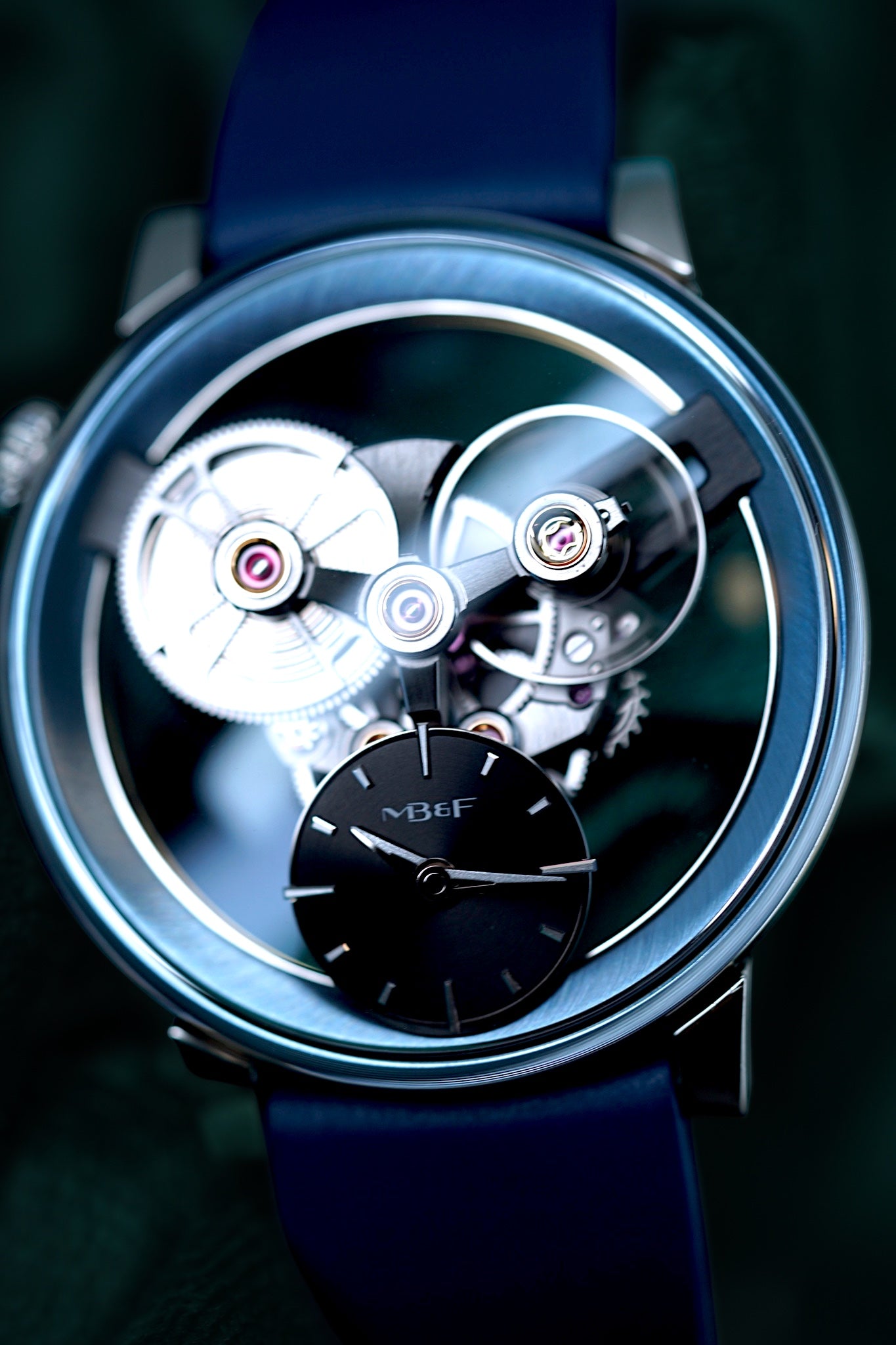 MB&F SP ONE Platinum | Ref SP1.PL.B | A Rare Platinum Openworked Special Project Independent Watch