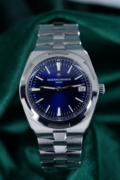 Vacheron Constantin Overseas, Reference 4500v | the Ultimate 4500v Blue Vc Overseas Holy Trinity Sports Timepiece | a Stainless Steel Wristwatch With Date