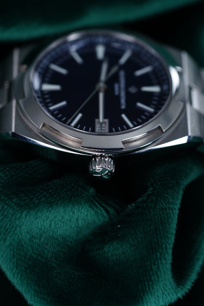 Vacheron Constantin Overseas, Reference 4500v | the Ultimate 4500v Blue Vc Overseas Holy Trinity Sports Timepiece | a Stainless Steel Wristwatch With Date