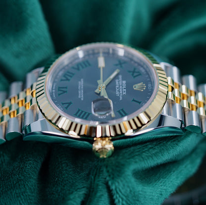 Rolex Datejust | Ref 126333 | A Distinctive Gray Wimbledon dial on a Jubilee Bracelet wristwatch