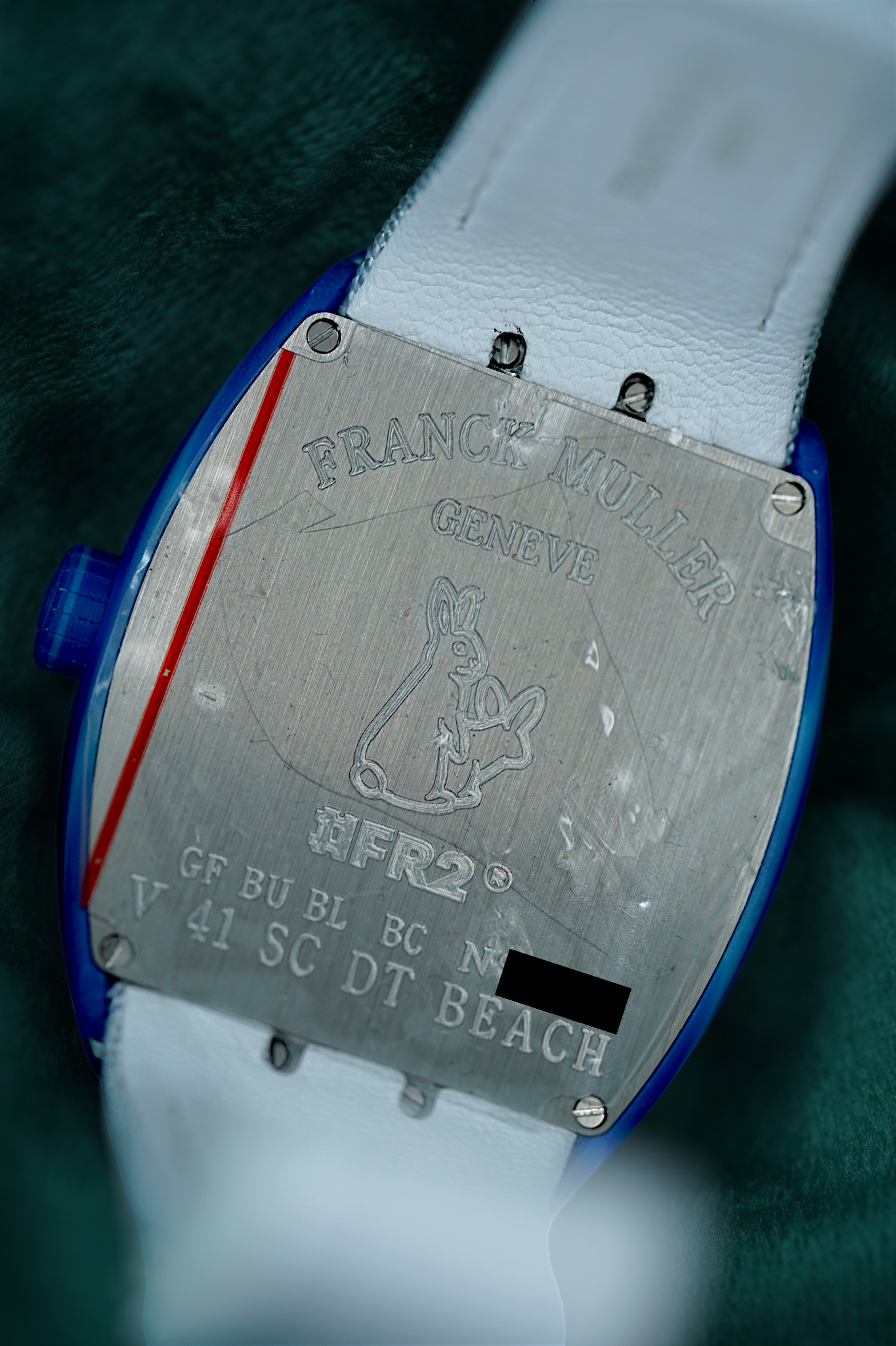 Franck Muller Vanguard | Ref V 41 SC DT BEACH GF VR VE BC | One of 300 Limited Edition Bright Blue Timepiece