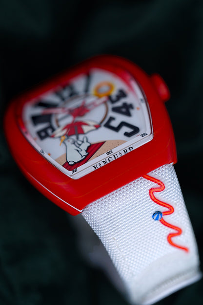 Franck Muller Vanguard | Ref V 41 SC DT BEACH GF VR VE BC | A Unique Limited Edition Beach Red Timepiece