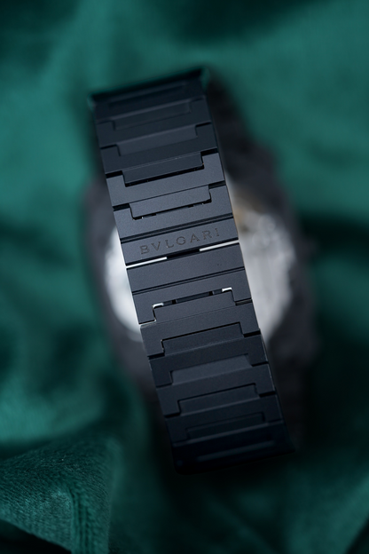 Bulgari Octo Finissimo | Ref 103077 | Black Sandblasted Ceramic Automatic Watch