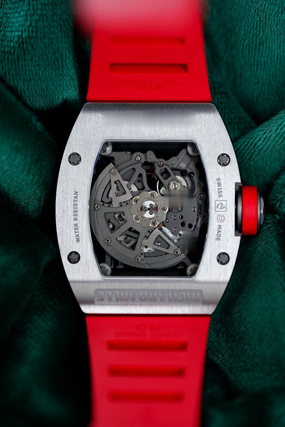 Richard Mille | Reference rm010ti | A Grade 5 Titanium Automatic Tonneau Wristwatch