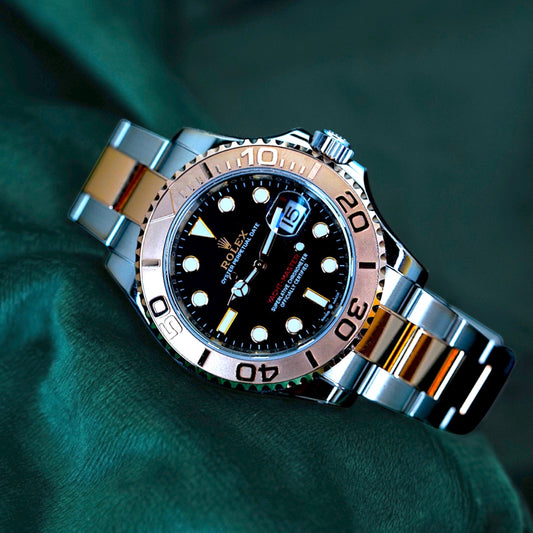 Rolex Yacht-Master 40 Two-Tone EVEROSE GOLD LNIB COMPLETE Protective Stickered 40m Reference 126621