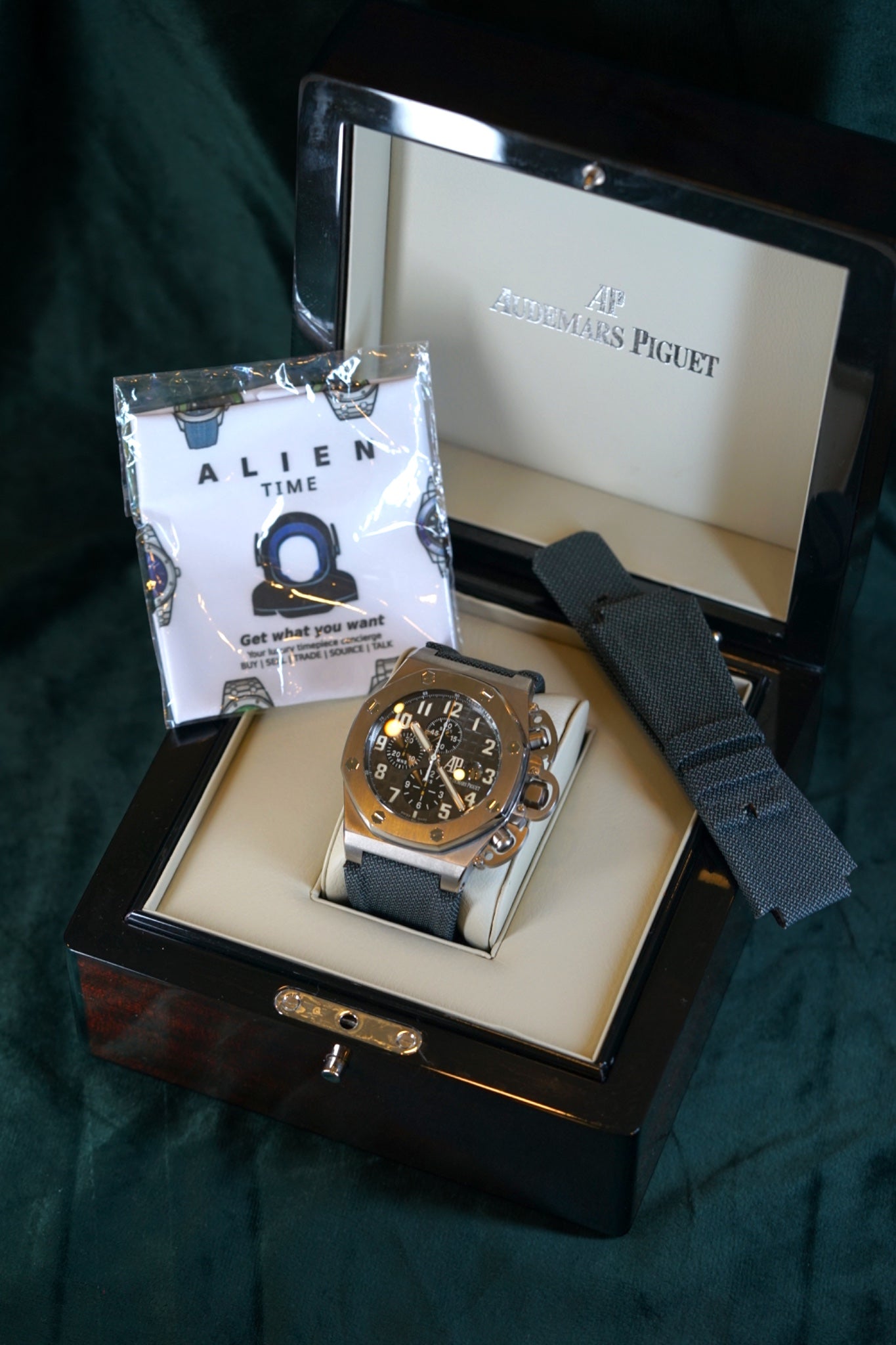 Audemars Piguet Royal Oak Offshore Chronograph T3 MOST 'Badass' Royal Oak Ever. 250 COLLECTOR's Gem LIMITED EDITION, TITANIUM CHRONOGRAPH WRISTWATCH WITH DATE