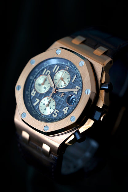 Audemars Piguet Royal Oak Offshore | Ref: 26470OR.OO.A125CR.01 | A 42mm Rose Gold Automatic Wristwatch With Date and Chronograph