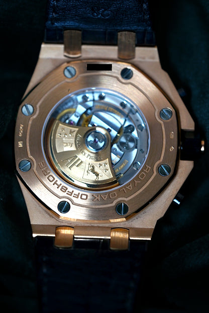 Audemars Piguet Royal Oak Offshore | Ref: 26470OR.OO.A125CR.01 | A 42mm Rose Gold Automatic Wristwatch With Date and Chronograph
