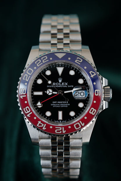 Rolex Gmt-master II 'Pepsi' | Reference: 126710blro | A 40mm Stainless Steel Automatic Wristwatch With Date and Dual Time