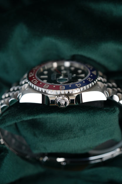 Rolex Gmt-master II 'Pepsi' | Reference: 126710blro | A 40mm Stainless Steel Automatic Wristwatch With Date and Dual Time