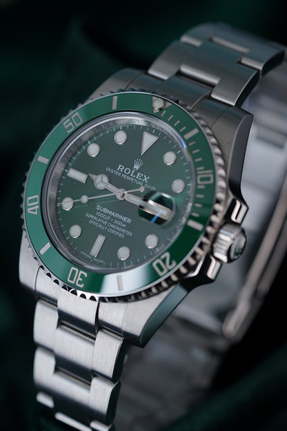 Rolex Submariner 'Hulk', Ref: 116610lv | A 40mm Stainless Steel Automatic Wristwatch With Date