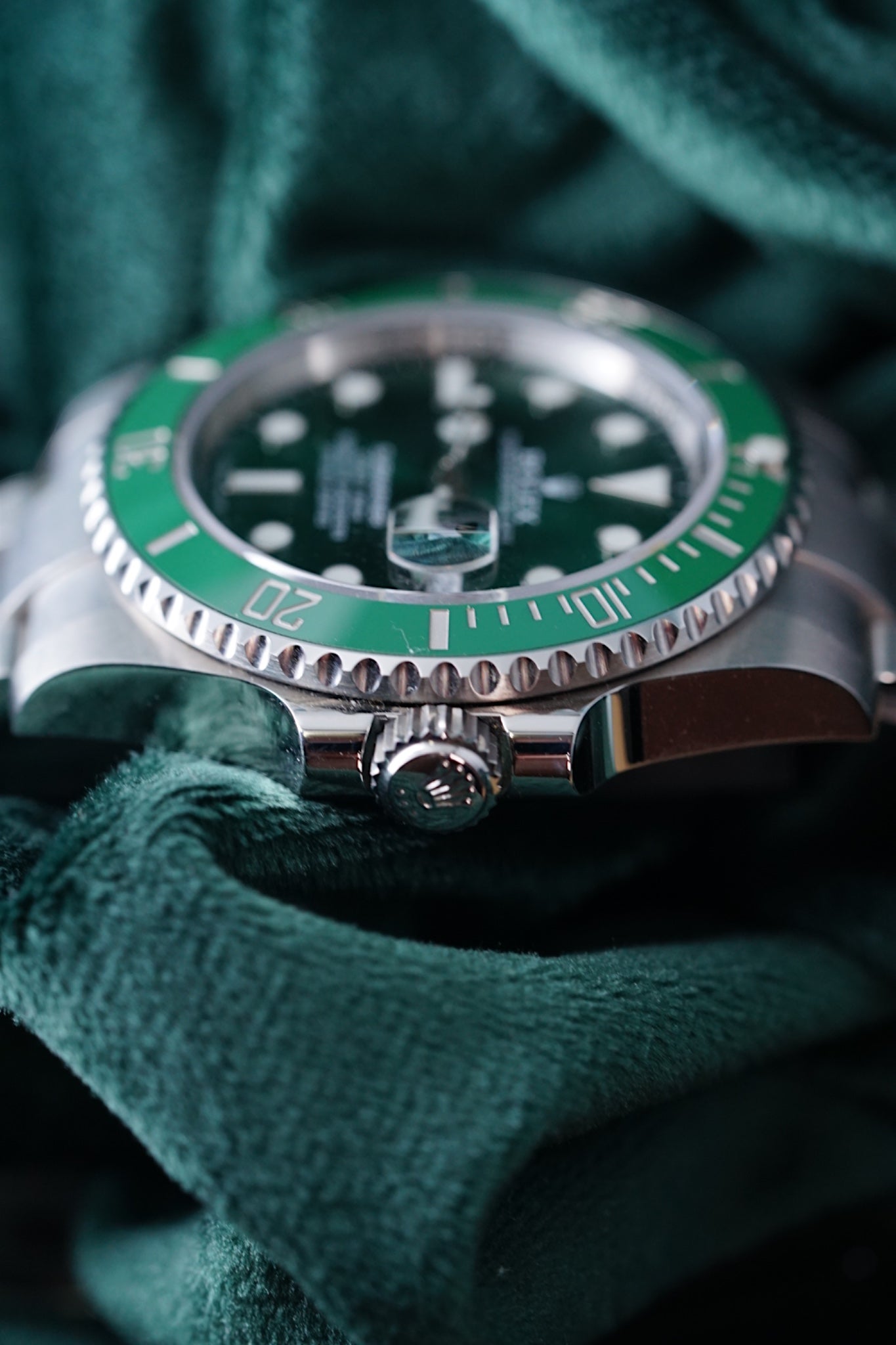 Rolex Submariner 'Hulk', Ref: 116610lv | A 40mm Stainless Steel Automatic Wristwatch With Date