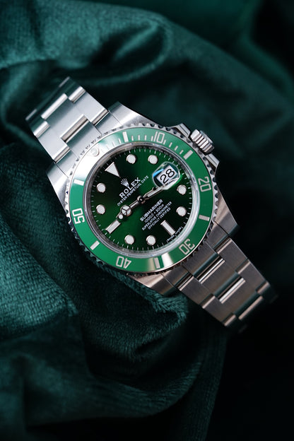 Rolex Submariner 'Hulk', Ref: 116610lv | A 40mm Stainless Steel Automatic Wristwatch With Date