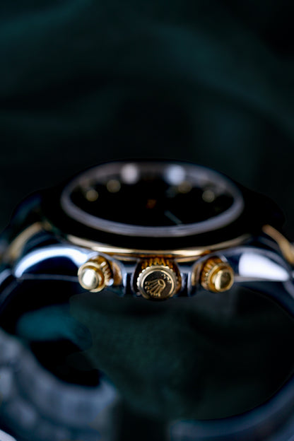 Rolex Cosmograph Daytona | Reference 116523 | a 40mm Yellow Gold Stainless Steel Diamond-set Automatic Wristwatch With Chronograph