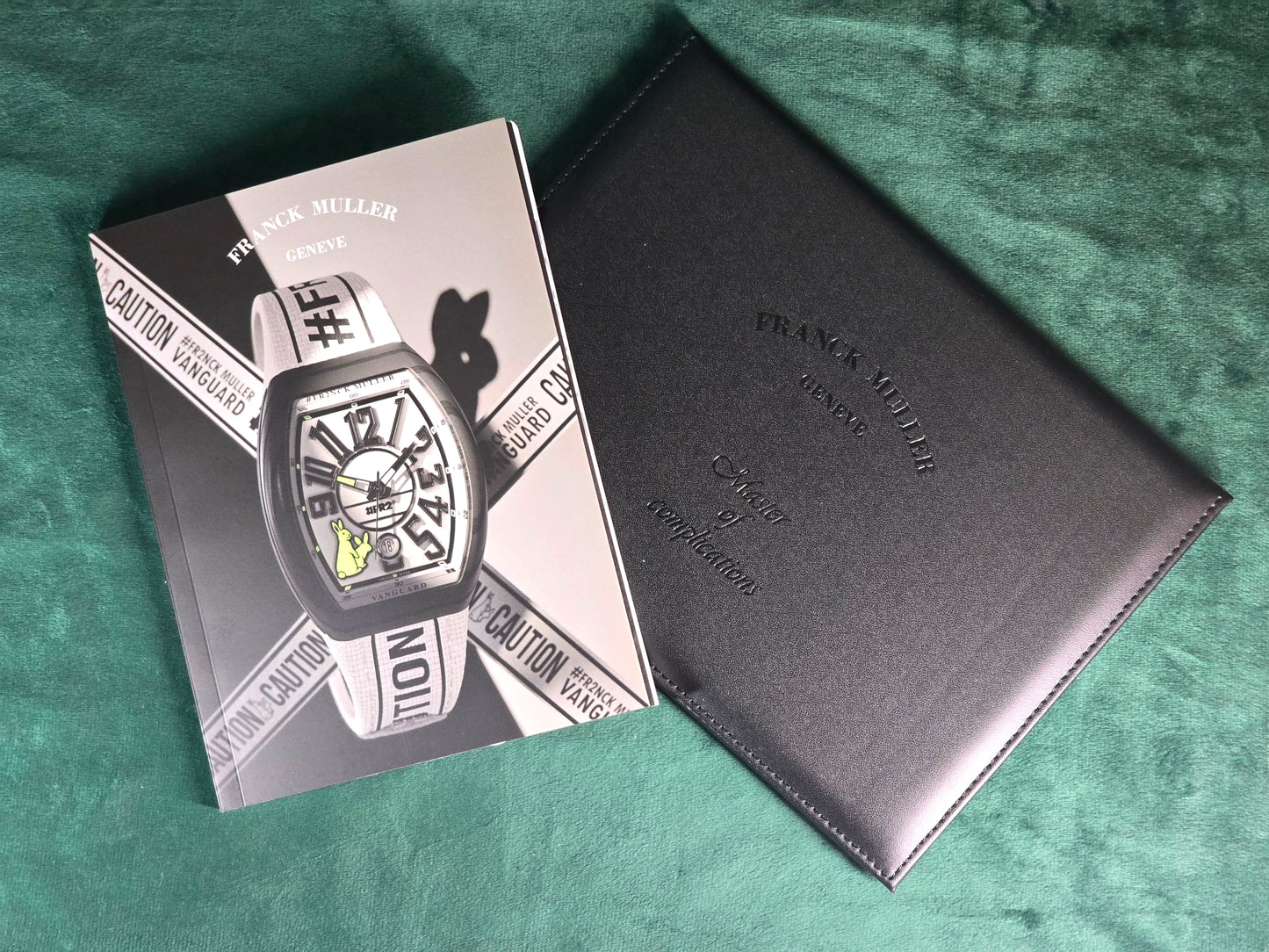 Franck Muller Vanguard V41SCDT FR2 GFGRNR NR Automatic RABBIT,  a Limited Edition carbon fiber automatic wristwatch with date