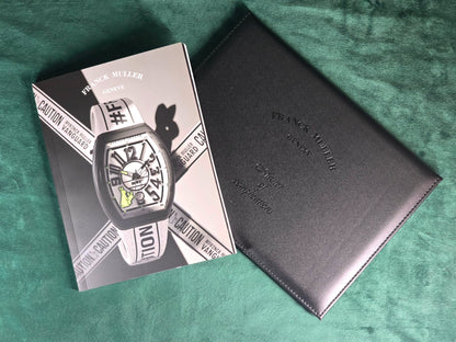 Franck Muller Vanguard V41SCDT FR2 GFGRNR NR Automatic RABBIT,  a Limited Edition carbon fiber automatic wristwatch with date