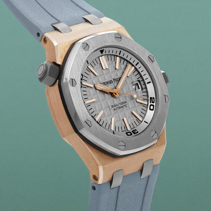 Audemars Piguet Royal Oak Offshore Diver, Ref 15711oi.oo.a006ca.01 | a Japan Limited Edition Rose Gold Wristwatch With Date